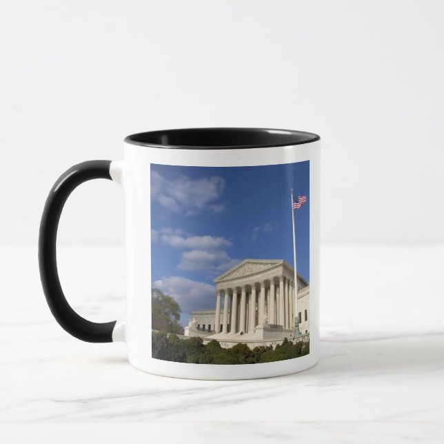 The United States Supreme Court Building in Mug (Left)