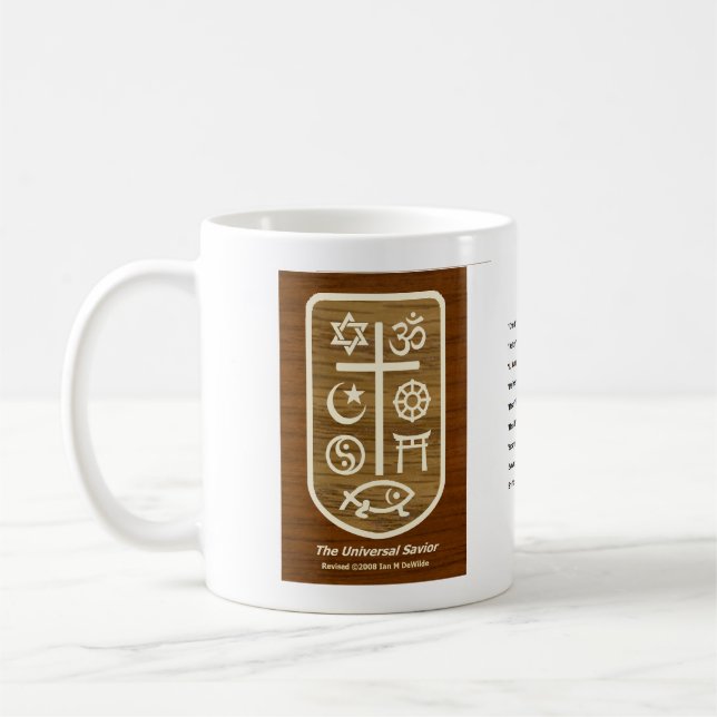 The Universal Saviour Coffee Mug (Left)