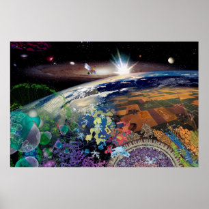 The Universe at a Glance Poster