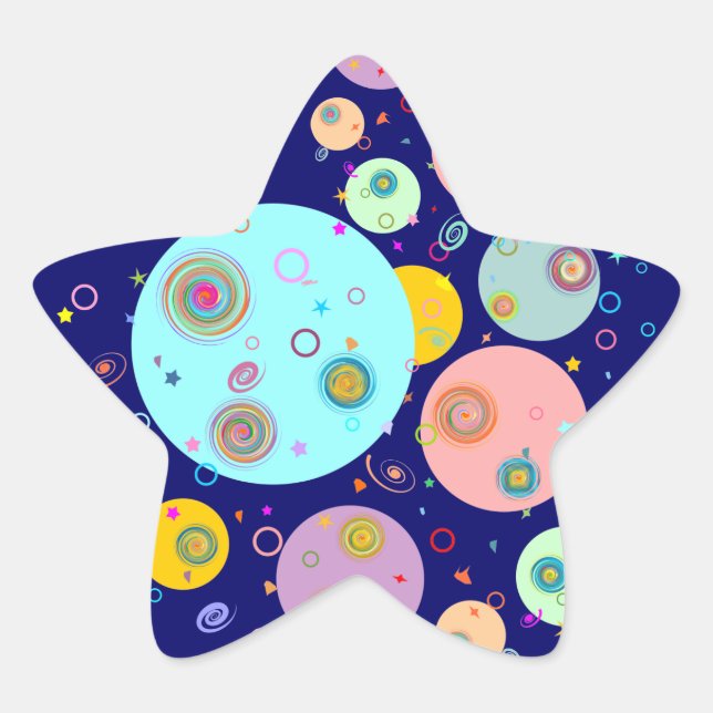 The Universe B2 Star Sticker (Front)