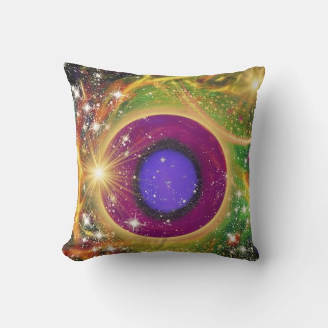The Universe Throw Pillow (Front)