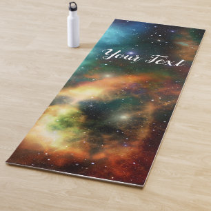 The Universe Your text Yoga Mat