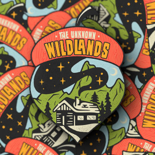 The Unknown Wildlands Camping   Die-Cut Sticker