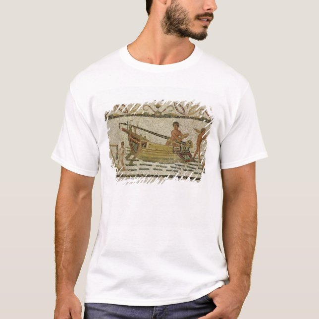 The unloading of a ship T-Shirt (Front)