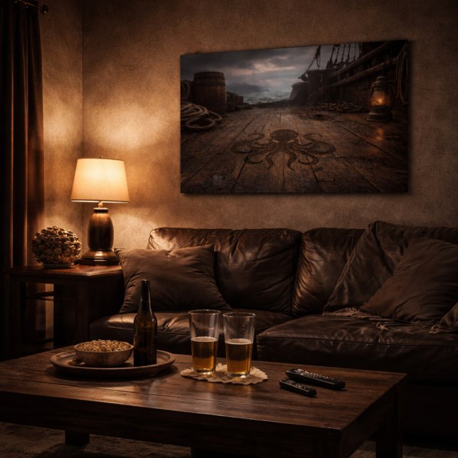 The Unmanned Deck — Pirate Ship Scene Poster (Creator Uploaded)