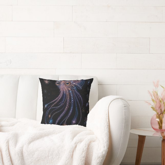 "The Unnamed — Deep Sea Creature  Throw Pillow (Couch)