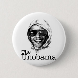 The UnObama - Obama Unabomber evil twin 2 Inch Round Button