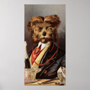 The Upper Class Dog Poster