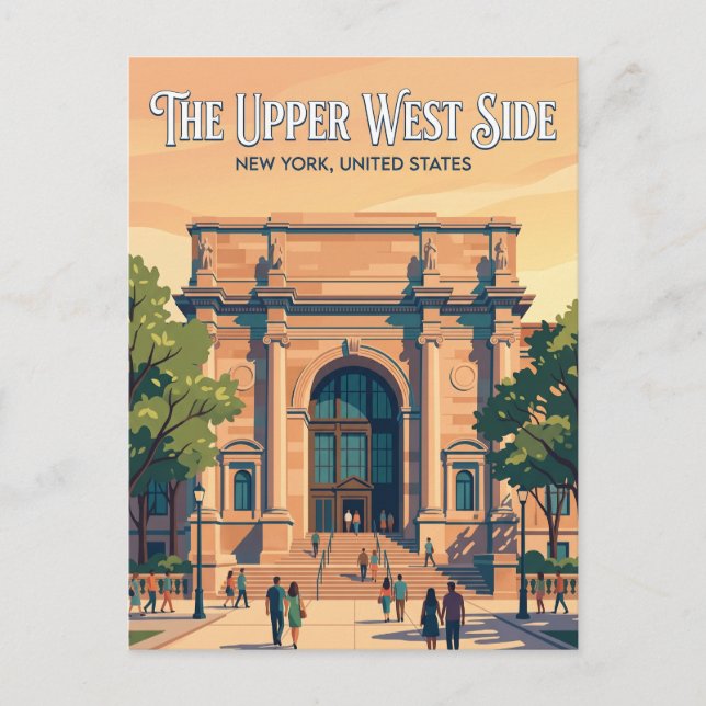 The Upper West Side New York State Postcard (Front)