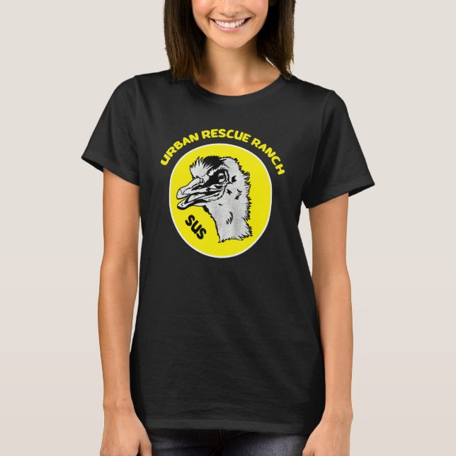 The Urban Rescue Ranch Protect Animals animal Tee (Front)