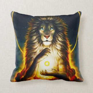 The Urmah Felines of The Warrior Race Throw Pillow