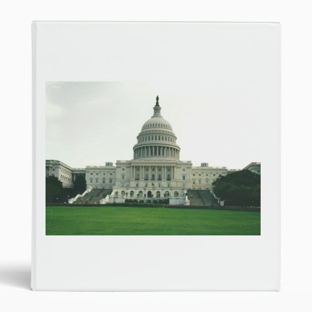The US Capitol Building Binder (Front)