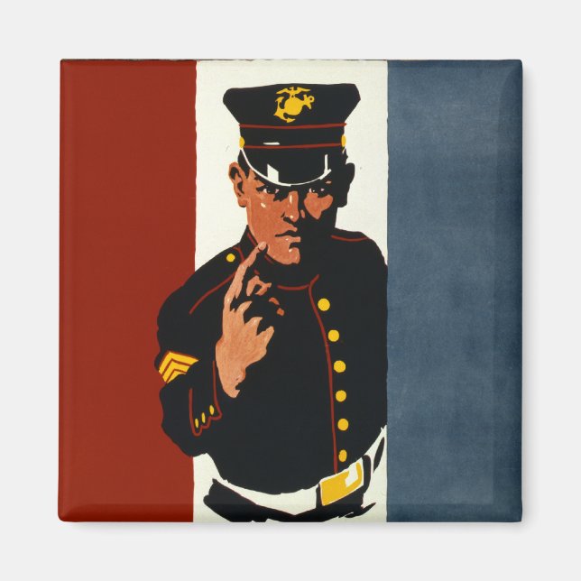 The US Marines Want You Magnet (Front)