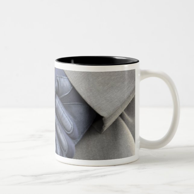 The USS New York Two-Tone Coffee Mug (Right)