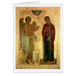 The Ustiug Annunciation, c.1130-40 (tempera on pan