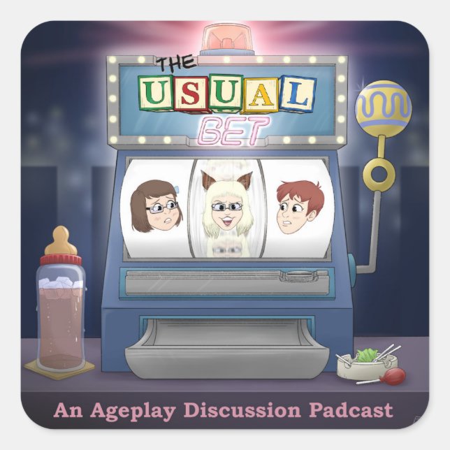 The Usual Bet Cover Sticker 2023-2024 (Front)