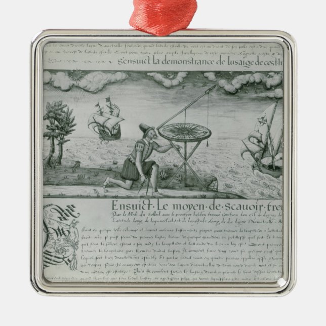 The Utilisation of the Sextant Metal Ornament (Front)