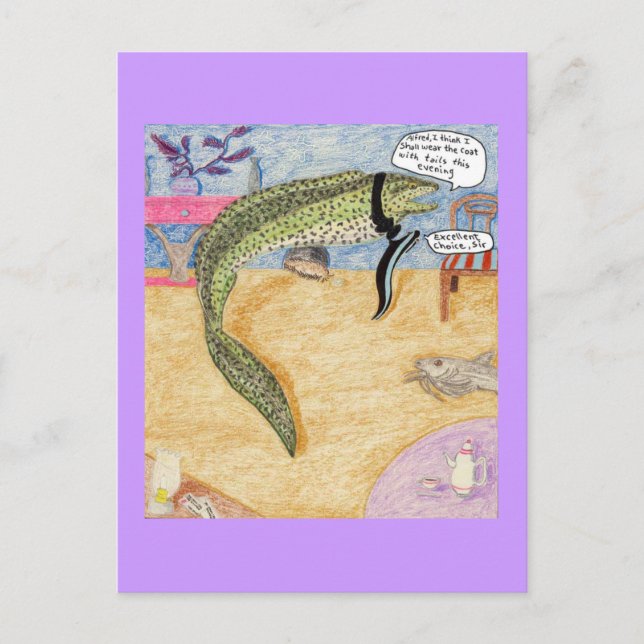 The Valet Postcard (Front)