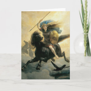 The Valkyrie, 1869 Card