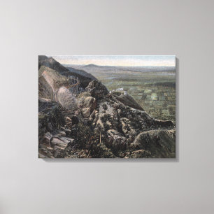 The Valley from Mountain View Canvas Print