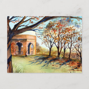 The Valley Gardens Harrogate by Farida Greenfield Holiday Postcard