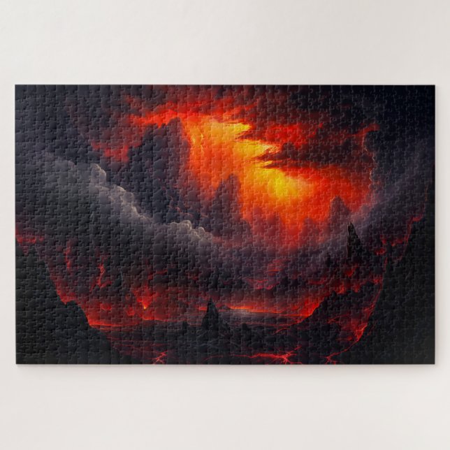 The Valley of Death - Fantasy Art Jigsaw Puzzle (Horizontal)