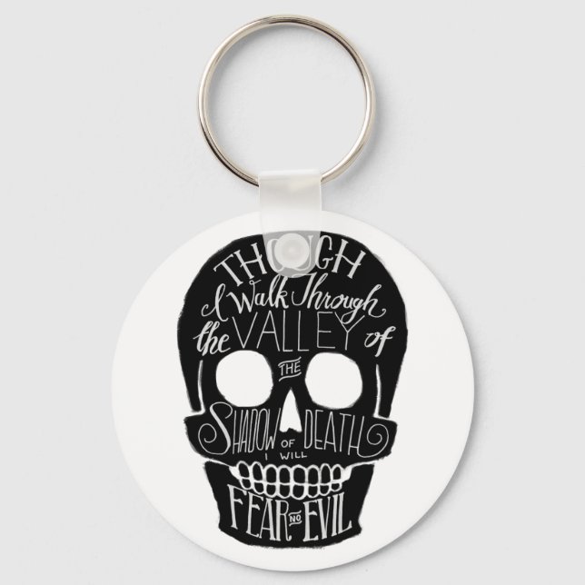 The Valley of the Shadow of Death Keychain (Front)