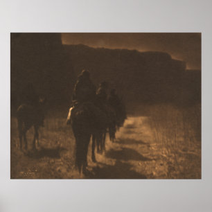 The vanishing race—Navaho. Poster