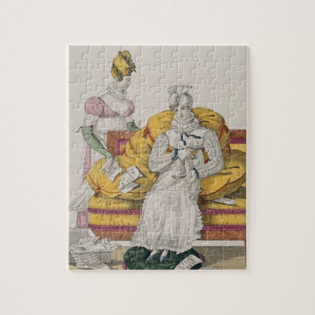 The Vapours or The Accounts Day, plate 62 from 'Le Jigsaw Puzzle (Vertical)