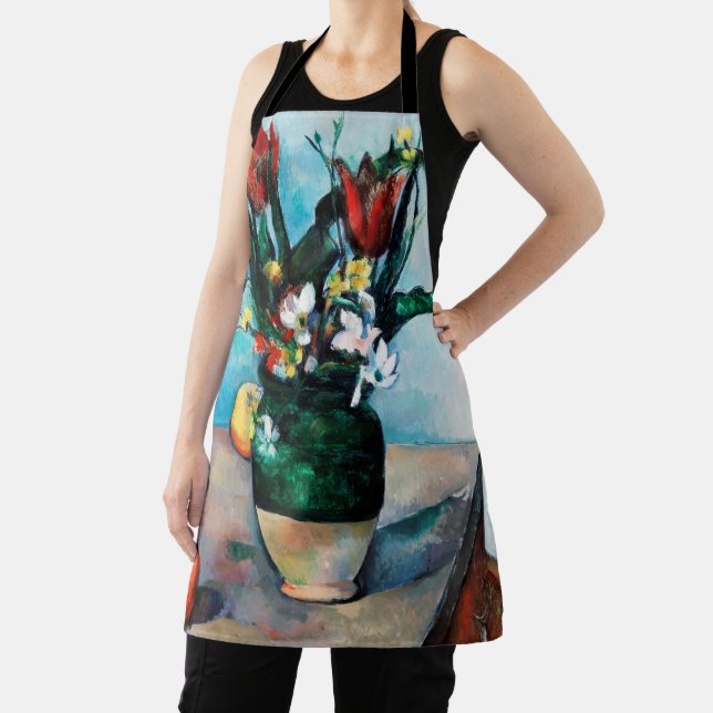 The Vase of Tulips, Paul Cezanne Apron (Insitu)