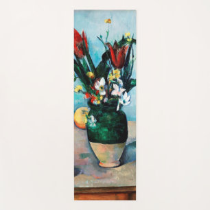 The Vase of Tulips, Paul Cezanne Yoga Mat