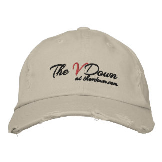 The VDown Distressed Baseball Cap