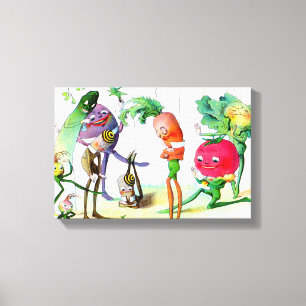 The Vege-Men’s Revenge 2 Canvas Print