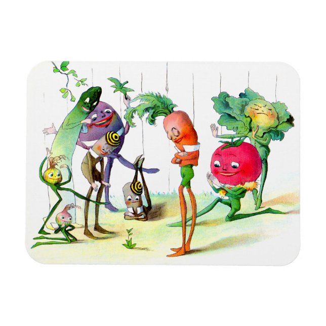 The Vege-Men’s Revenge 2 Magnet (Horizontal)