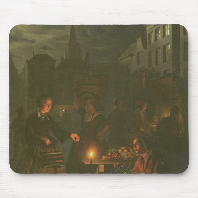 The Vegetable Stall Mouse Pad (Front)