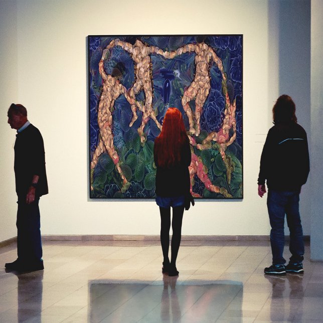 The Vegetarian Dance Fine Art Spoof Canvas Print (Creator Uploaded)