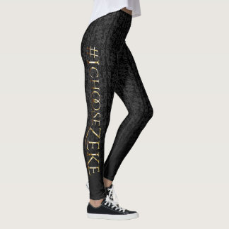 The Veil Diaries #iChooseZeke Leggings