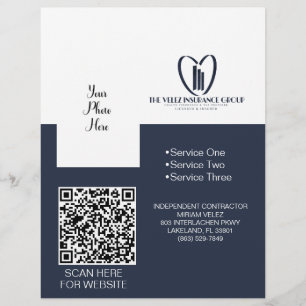 The Velez Insurance Group Flyer