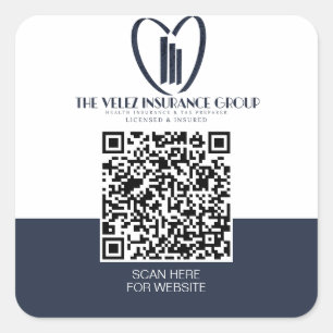 The Velez Insurance Group Square Sticker