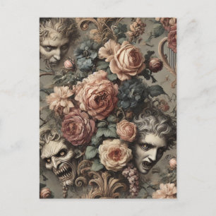 The Velvet Crash – Gothic Victorian Holiday Postcard