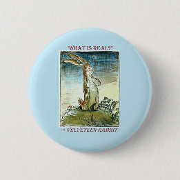 The Velveteen Rabbit 2 Inch Round Button