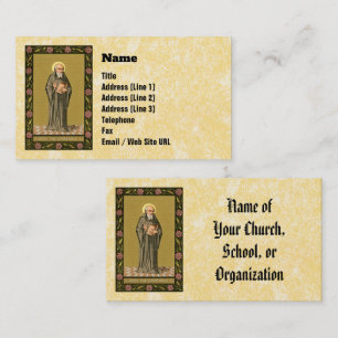 The Venerable Bede Preaching (P 008) Business Card