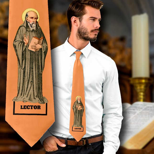 The Venerable Bede Preaching (P 008) Tie (Creator Uploaded)