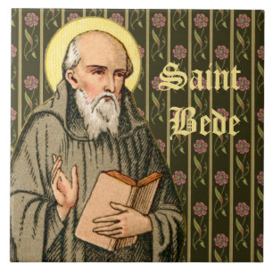 The Venerable Bede Preaching (P 008) Tile