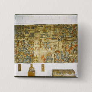 The Vengeance of Notre-Seigneur 2 Inch Square Button