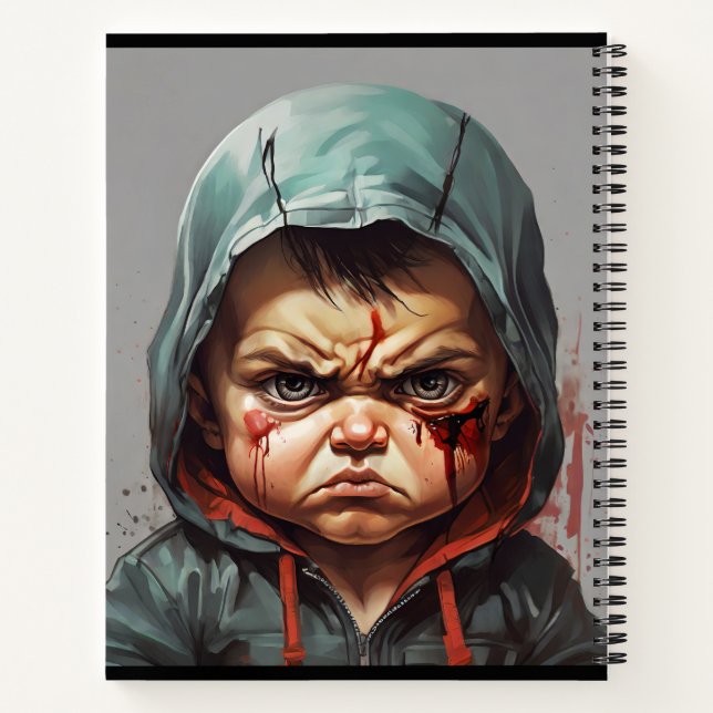 the vengeful baby notebook (Back)