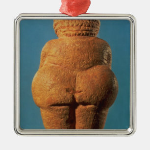 The Venus of Willendorf Metal Ornament