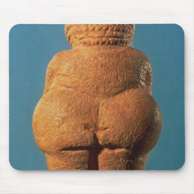 The Venus of Willendorf Mouse Pad (Front)