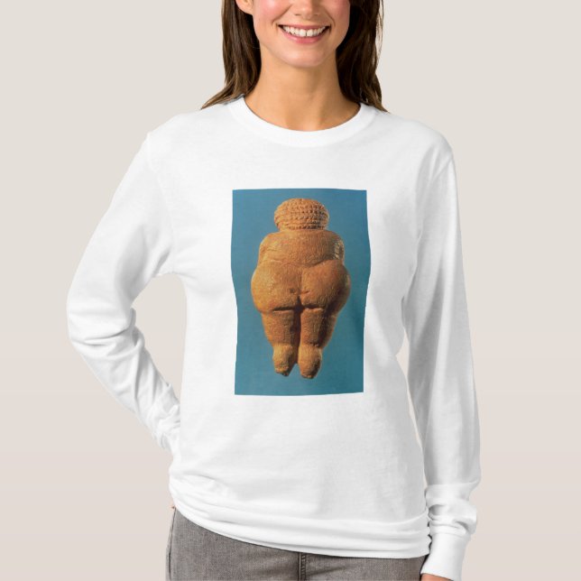 The Venus of Willendorf T-Shirt (Front)