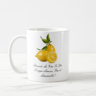 The Vera Mug-Right Handed (Written In Italian) Coffee Mug